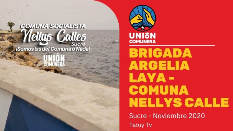 Brigada Argelia Laya – Cumaná, Comuna Nellys Calle – Tatuy Tv