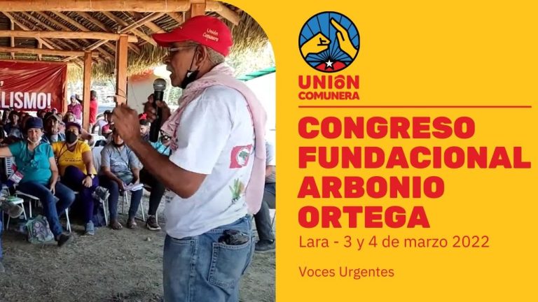 Arbonio Ortega – Congreso Fundacional – Voces Urgentes