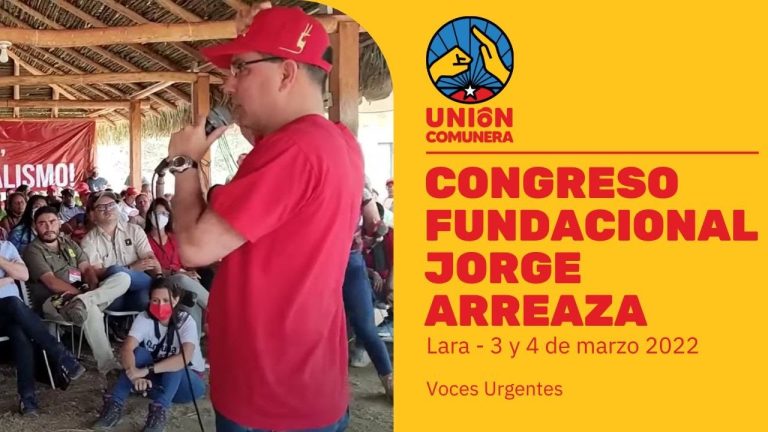 Jorge Arreaza – Congreso Fundacional – Voces Urgentes