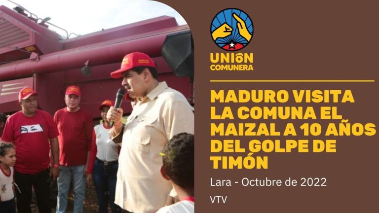 Maduro visita la Comuna El Maizal a 10 años del Golpe de Timón – VTV
